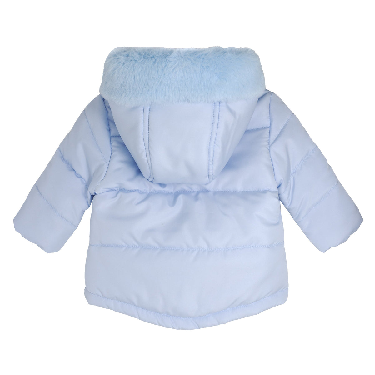 Parka Baby Boy Puffer Coat With Fur Hood Boys Parka With Concealed