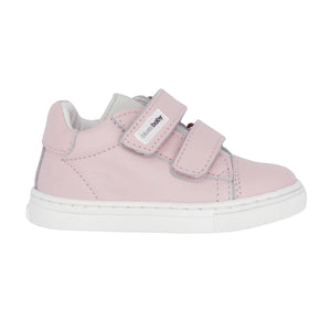 Open image in slideshow, &quot;Eleanor&quot; Girls&#39; Pink Velcro Trainer
