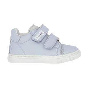 Open image in slideshow, &quot;Luke&quot; Boys Blue Velcro Trainer
